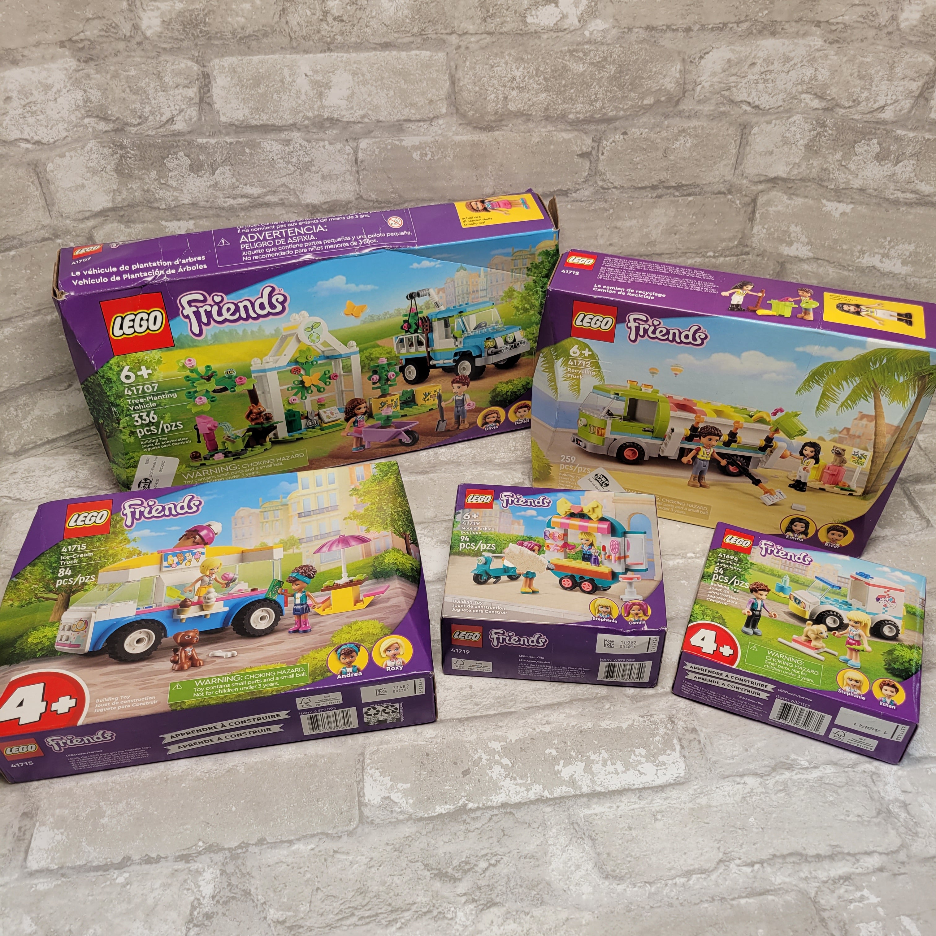 LEGO Friends Lot of 5 Fun Sets, Great Gift! (7931521335534)